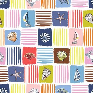 Coral Printed Fabric