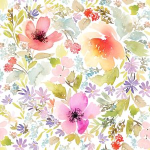 Watercolor Printed Fabric