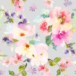 Watercolor Printed Fabric