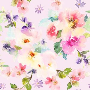 Watercolor Printed Fabric