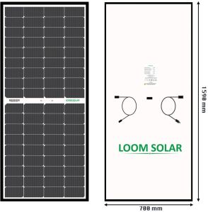 Loom Solar 225 watt 12 volt panel