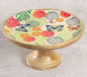 Mango Wood Cake Stand
