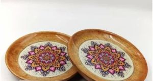10 Inch Mango Wood Plate