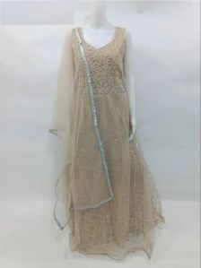 Ladies Embroidered Fancy Gown