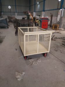 Wire mesh trolley