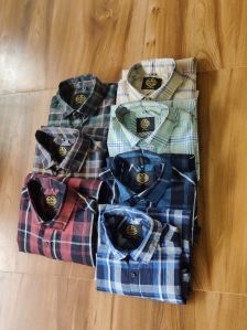 Mens Slim Fit Check Shirt