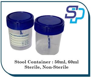 STOOL container 50ML, 60ML