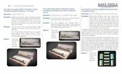 paut-mini phased array ultrasonic testing calibration standard block