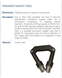 PERMANENT MAGNET YOKES