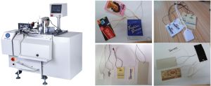 Automatic Double Pieces Hangtag Threader Machine