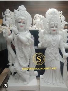 Marble Radha Krishna Murti