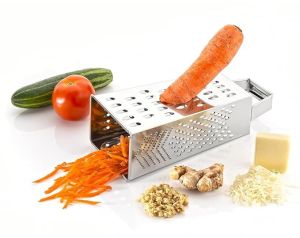 Stainless Steel Multi-Functional 5-in-1 Slicer and Grater