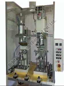 Capacitor Grooving And Sealing Machine