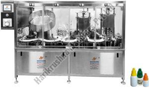 Automatic 3-Piece Eye/Ear Drop Filling, Plugging and Capping Machine