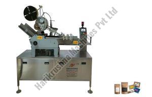 Automatic Carton-Pouch Labeler Machine