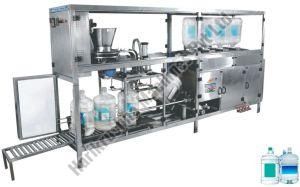 Automatic Jar Washing, Filling and Capping Machine