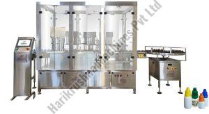 Automatic Monoblock Liquid Filling, Inner Plugging and Screw Capping Machine