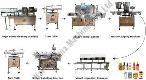 Automatic Viscous Liquid Packaging Line