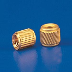 BRASS HELICAL KNURLED INSERTS