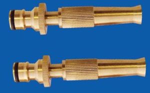 Brass hose nozzle