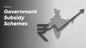 For Govt. Subsidy & Incentive Schemes