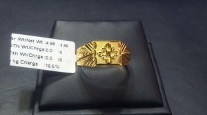 gold gents rings