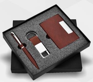 Pen Keychain And Card Holder Gift Set