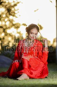Ladies Crepe Hand Embroidery Suit