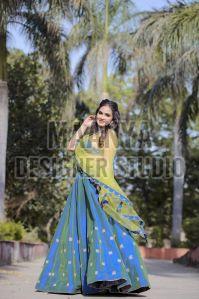 Ladies Zari Work Lehenga
