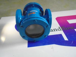 Double Window Sight Flow Indicator