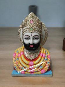 Marble Khatu Shyam Baba Statue