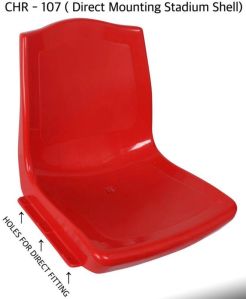 Floor Mount Plastic Stadium Seat