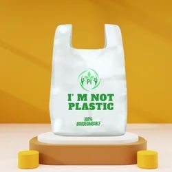 15kg Printed Biodegradable Carry Bag