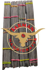 Long Natural and flat Buffalo Horn Strip