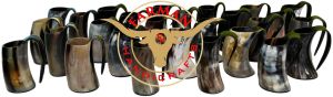 6 Inch Viking Drinking Ox Horn Mug