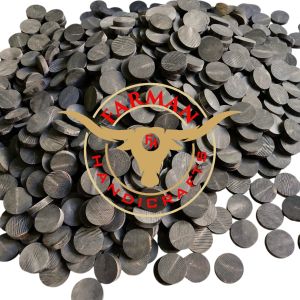 Round Buffalo Horn Blank
