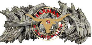 Long Natural and flat Buffalo Horn Strip