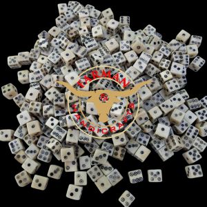 Buffalo Horn Bone Dice