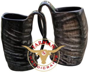 Drinking Buffalo Horn Mug Tankard