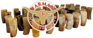 6 Inches Viking Drinking Ox Horn Cup
