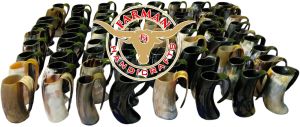 6 Inch Viking Drinking Ox Horn Mug