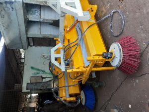 Tractor Mounted Road Sweeper Machine