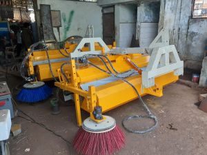 Tractor Mounted Road Sweeper Machine