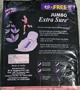 Jumbo Extra Sure sanitary pad