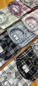 Men Premium Mocklino Check Shirt