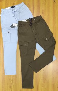 Mens Cotton Twill Jogger Pants