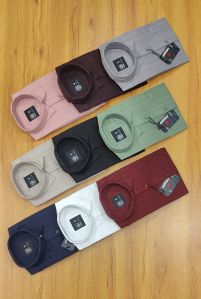 Mens Premium Cotton Plain Shirt