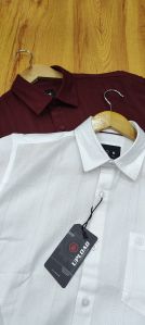 Mens Premium Cotton Plain Shirt