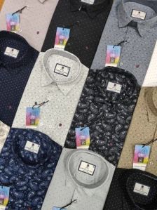Mens Floral Printed Shirt