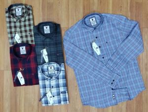 Mens Cotton Premium Check Shirt